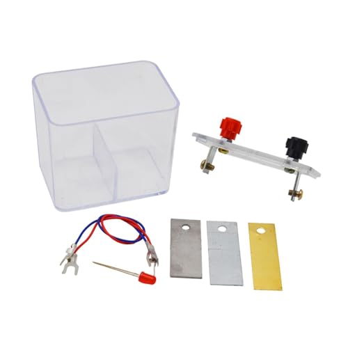 Luwecf Galvanic Cell Experiment Kit Chemie Experimentelles Instrument für Studenten von Luwecf