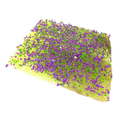 Luwecf Grasnest Modell für Eisenbahnlandschaft, Simulationsrasen Und Geländemodell, Lila Grün Luwecf Grasnest Modell für Eisenbahnlandschaft, Simulationsrasen Und Geländemodell, Lila Grün von Luwecf