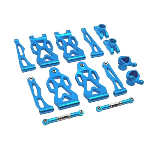 Luwecf Hochwertige Aluminium Teile für RC Fahrzeuge Im Maßstab 1:16, Blau von Luwecf