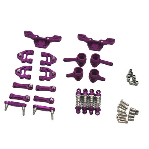 Luwecf Hochwertige Metall Upgrades für RC Fahrzeuge :28 Maßstab, violett von Luwecf