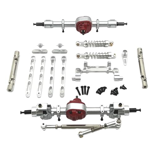Luwecf Hochwertige Metallteile für MN82 LC79 MN78 RC Auto Im Maßstab 1:12, Silber Luwecf Hochwertige Metallteile für MN82 LC79 MN78 RC Auto Im Maßstab 1:12, Silber von Luwecf