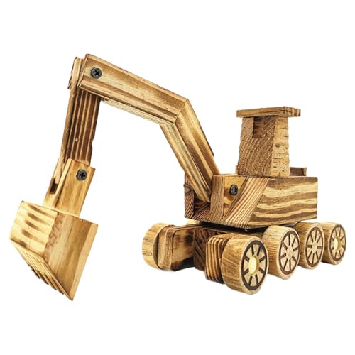 Luwecf Holzbagger Spielzeug Lernen Spielzeug Holzauto für Kleinkinder Im Alter von 3+ Kindern Luwecf Holzbagger Spielzeug Lernen Spielzeug Holzauto für Kleinkinder Im Alter von 3+ Kindern von Luwecf