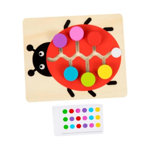 Luwecf Holzpuzzle zur Farberkennung für Kinder, Montessori-Spielzeug für frühe Bildung, Abonnieren Luwecf Holzpuzzle zur Farberkennung für Kinder, Montessori-Spielzeug für frühe Bildung, Abonnieren von Luwecf