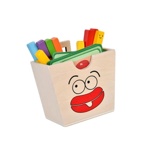 Luwecf Holzspielzeug Zum Stapeln von Lebensmitteln, Aktivität für Vorschulkinder, Lernspielzeug Zum Formenabgleichen, Lebensmittel Puzzles für Die Interaktio, Chips Luwecf Holzspielzeug Zum Stapeln von Lebensmitteln, Aktivität für Vorschulkinder, Lernspielzeug Zum Formenabgleichen, Lebensmittel Puzzles für Die Interaktio, Chips von Luwecf