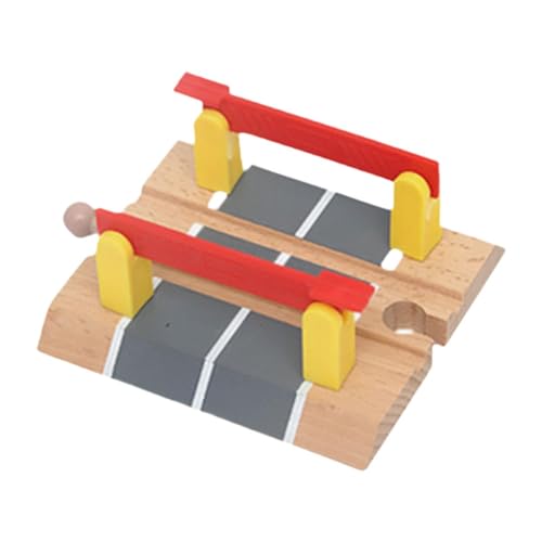 Luwecf Holzspielzeugeisenbahn-Zubehör, Eisenbahn, Eisenbahn-Bauset, Gleise, Spielzeug, Lernspielzeug, Eisenbahnzubehör für Kinder ab 3 Jahren, Doppelstabkreuzung Luwecf Holzspielzeugeisenbahn-Zubehör, Eisenbahn, Eisenbahn-Bauset, Gleise, Spielzeug, Lernspielzeug, Eisenbahnzubehör für Kinder ab 3 Jahren, Doppelstabkreuzung von Luwecf