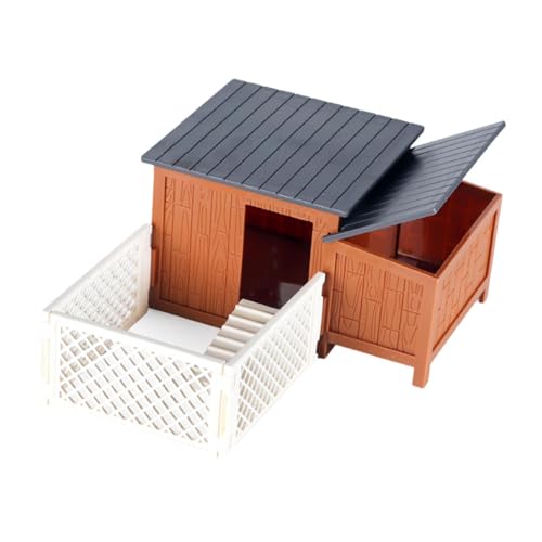 Luwecf Hühnchen Spielzeugkäfig, Miniatur Bauernhof Modell für Kinder, Zaun Luwecf Hühnchen Spielzeugkäfig, Miniatur Bauernhof Modell für Kinder, Zaun von Luwecf