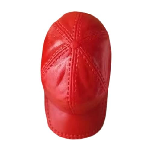 Luwecf Hut für Weibliche Actionfiguren Im Maßstab 1/6, Baseballkappe Aus Gummi, Robustes, Stilvolles Miniatur Kleid für 12 Zoll Weibliche Figuren, Zubehör, Rot von Luwecf