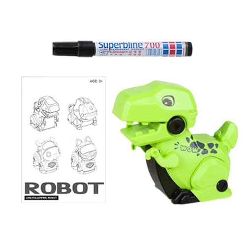 Luwecf Interaktives Dinosaurierspielzeug, Roboter mit Klängen, Handgefertigtes Modell für Kinder Ab 3 Jahren, Style B von Luwecf