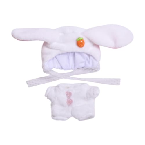 Luwecf Jumpsuit und Mütze für Puppen, handgefertigte Outfits für 15 cm/17 cm große Puppen Luwecf Jumpsuit und Mütze für Puppen, handgefertigte Outfits für 15 cm/17 cm große Puppen von Luwecf