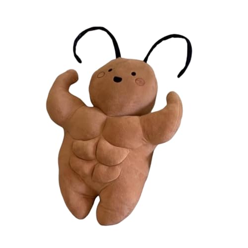 Luwecf Kakerlaken-Plüschtierfigur, bequem, einzigartige Heimdekoration, Puppe, Stofftier für Jungen, Mädchen, Teenager, 35cm von Luwecf