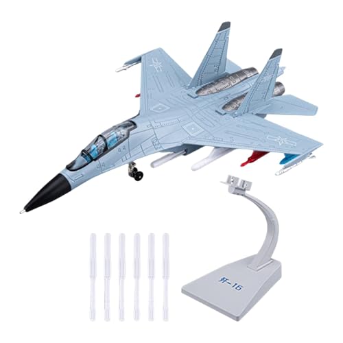 Luwecf Kampfjet-Modell 1/81, realistisches Sammlerstück, simuliertes Flugzeug, Spielzeug für Dekoration, Kinderspielzeug, Geschenk, Gedenken, Büro, Blau Luwecf Kampfjet-Modell 1/81, realistisches Sammlerstück, simuliertes Flugzeug, Spielzeug für Dekoration, Kinderspielzeug, Geschenk, Gedenken, Büro, Blau von Luwecf