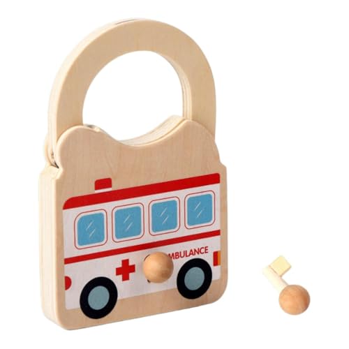 Luwecf Kids Learning Lock Und Key Car Toy to 2 5 Jahre Early Learning Tool Luwecf Kids Learning Lock Und Key Car Toy to 2 5 Jahre Early Learning Tool von Luwecf