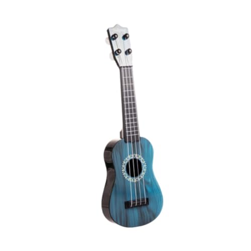 Luwecf Kleine Ukulele für Kinder, Vier String Gitarre, Musikinstrument für Anfänger , Blau von Luwecf