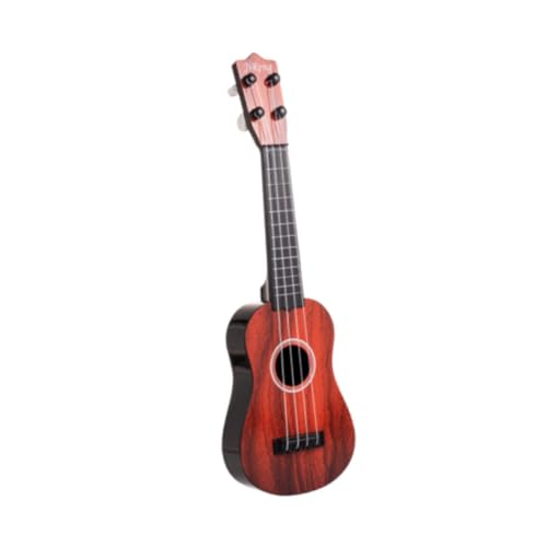 Luwecf Kleine Ukulele für Kinder, Vier String Gitarre, Musikinstrument für Anfänger , Rot von Luwecf