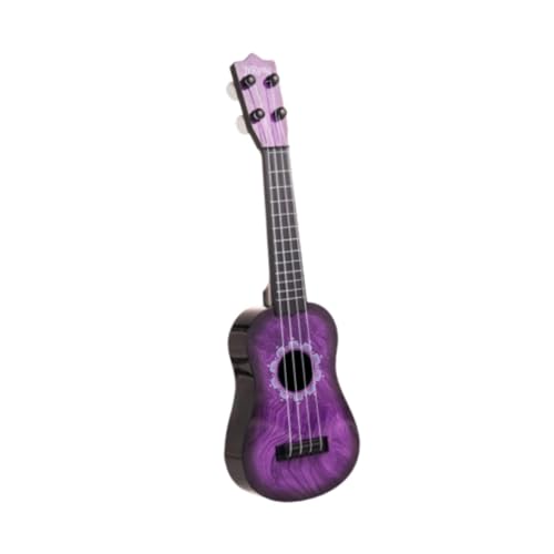 Luwecf Kleine Ukulele für Kinder, Vier String Gitarre, Musikinstrument für Anfänger , Violett von Luwecf