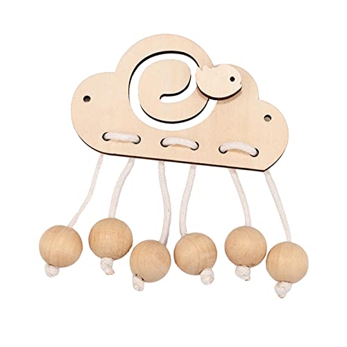 Luwecf Kreatives Spielzeug Aus Holz für Die Frühkindliche Entwicklung Spaß Und Lernfreude, Perlen von Luwecf