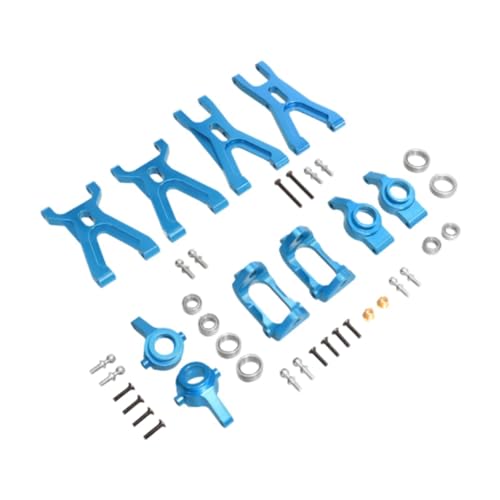 Luwecf Lenkbecher-Kit für RC-Autos 1/18, Ersatzteile mit Lager für A959 A969 184011, Blau Luwecf Lenkbecher-Kit für RC-Autos 1/18, Ersatzteile mit Lager für A959 A969 184011, Blau von Luwecf