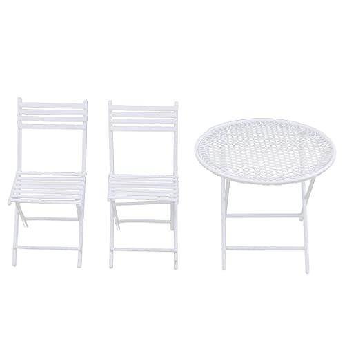 Luwecf Luxuriöses Puppenhausmöbel-Set - Eleganter Esstisch mit Stühlen Luwecf Luxuriöses Puppenhausmöbel-Set - Eleganter Esstisch mit Stühlen von Luwecf
