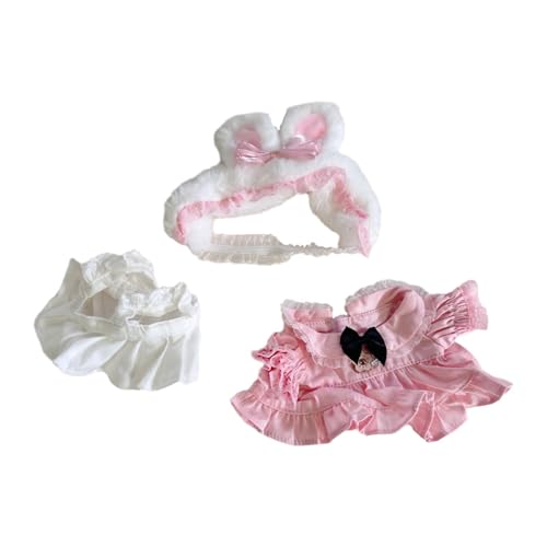 Luwecf Mädchen Puppenkleid mit Stirnband, Süß für Kleine Mädchen. Verkleiden Sie Sich für Eine 20 cm Puppe Luwecf Mädchen Puppenkleid mit Stirnband, Süß für Kleine Mädchen. Verkleiden Sie Sich für Eine 20 cm Puppe von Luwecf