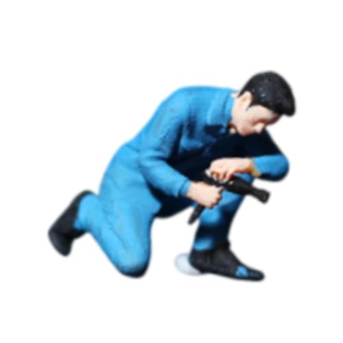 Luwecf Miniatur Menschenfigur 1/64, Kunstharz Modell für Diorama, Handwerker Luwecf Miniatur Menschenfigur 1/64, Kunstharz Modell für Diorama, Handwerker von Luwecf