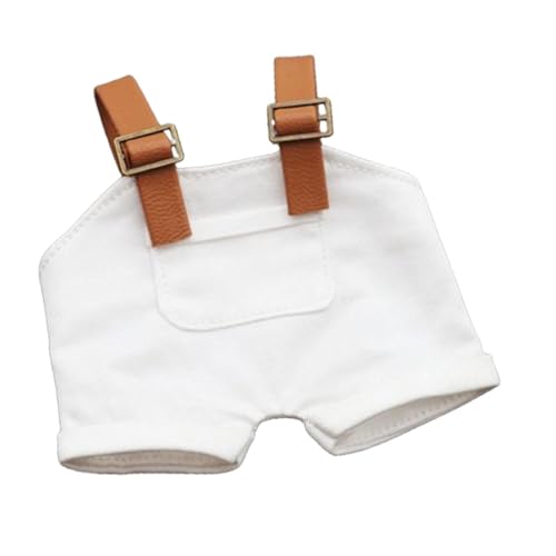 Luwecf Miniatur Puppenhose für 17cm Puppen - Trendige Mode für kleine Puppen, Weiß Luwecf Miniatur Puppenhose für 17cm Puppen - Trendige Mode für kleine Puppen, Weiß von Luwecf