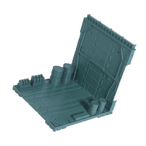 Luwecf Modell Display Ständer Als Actionfiguren Halter Und Modellbausatz Basis mit Erweiterbarem Stecksystem Aus PP Material für Sammler Zur Präsentation, Grün Luwecf Modell Display Ständer Als Actionfiguren Halter Und Modellbausatz Basis mit Erweiterbarem Stecksystem Aus PP Material für Sammler Zur Präsentation, Grün von Luwecf