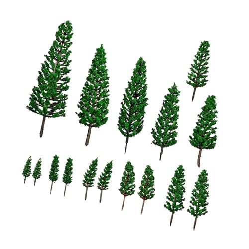 Luwecf Modellbäume Miniatur Diorama Trees Schreibtisch Dekoration Film Requisiten Spiel Dekor tun Spielen Spielzeug Ho -Skala -Bäume Gebäudemodell, 16 Stück Luwecf Modellbäume Miniatur Diorama Trees Schreibtisch Dekoration Film Requisiten Spiel Dekor tun Spielen Spielzeug Ho -Skala -Bäume Gebäudemodell, 16 Stück von Luwecf