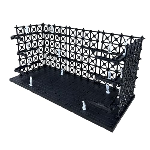 Luwecf Modularer Sockel für Miniaturfiguren, Roboterregal für Die Wohnraumgestaltung, 32 cm X 14.3 cm X 16 von Luwecf