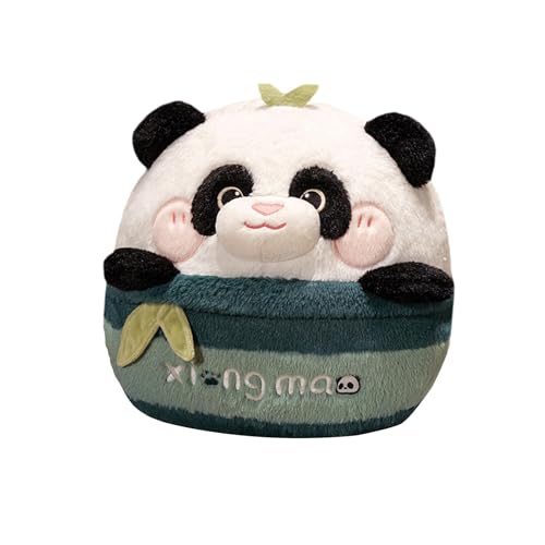 Luwecf Panda-Plüschkissen, dekorative Plüschtiere, Dekoration, Kuscheltier, Büro-Nickerchenkissen als Geburtstagsgeschenk für Kinder, von Luwecf