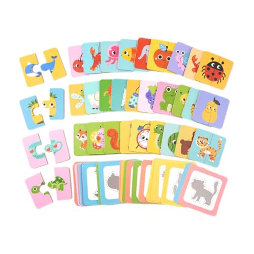 Luwecf Passende Puzzles Brettspiel Frühe Bildung Denksportaufgabe für Familieninteraktion von Luwecf