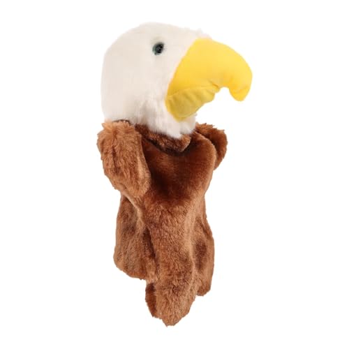 Luwecf Plüsch Eagle Hand Puppet Stoffed Animal Toy für Jungen Mädchen Geburtstagsgeschenke von Luwecf
