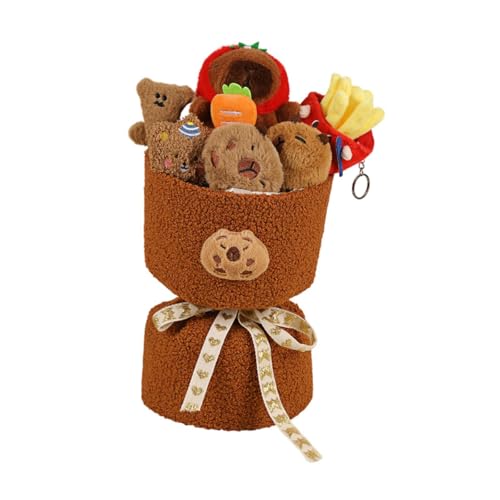 Luwecf Plüschpuppe mit Blumenstrauß für Wohnraumgestaltung Und Feiertage, Style C Luwecf Plüschpuppe mit Blumenstrauß für Wohnraumgestaltung Und Feiertage, Style C von Luwecf