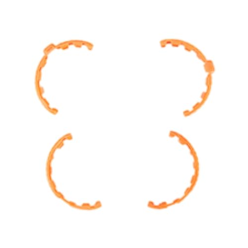 Luwecf Propeller Schutzring für Drohnen, Abnehmbare Teile, Einfach zu Montieren, Orange Luwecf Propeller Schutzring für Drohnen, Abnehmbare Teile, Einfach zu Montieren, Orange von Luwecf