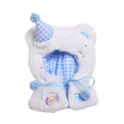 Luwecf Puppenkleidung Puppenkleidung für 15-17 cm Puppen Keine Puppe Puppenplupfen-Outfit Puppen Umhang, Blau Luwecf Puppenkleidung Puppenkleidung für 15-17 cm Puppen Keine Puppe Puppenplupfen-Outfit Puppen Umhang, Blau von Luwecf