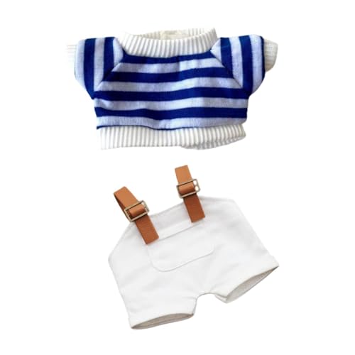 Luwecf Puppenkleidung für 15 cm Puppe, Outfit für kreative Spiele, Stil c Luwecf Puppenkleidung für 15 cm Puppe, Outfit für kreative Spiele, Stil c von Luwecf