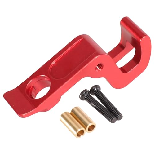Luwecf RC Auto Karosserie Clip Retainer 1:16 Maßstab für Bodyshell, Rot von Luwecf