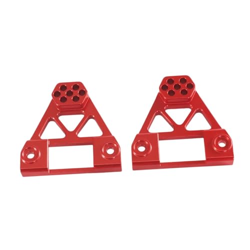 Luwecf RC -Auto -Stoßdämpfer -Halterungen Stoßdämpfer Stoßhaufen RC -Auto -Upgrade Teil für 1:12 H12Y H12Y+, Rot von Luwecf