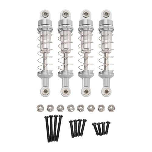 Luwecf RC Auto Zubehör Stoßdämpfer 1/12 Ersatzteil für MN D90 D91 MN90 MN99S, Silber Luwecf RC Auto Zubehör Stoßdämpfer 1/12 Ersatzteil für MN D90 D91 MN90 MN99S, Silber von Luwecf