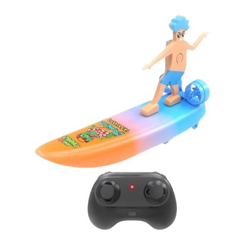 Luwecf RC-Boot, Surfbrett, schnelle Geschwindigkeit, wiederaufladbares Party-Wasserspielzeug für Pools und Seen Luwecf RC-Boot, Surfbrett, schnelle Geschwindigkeit, wiederaufladbares Party-Wasserspielzeug für Pools und Seen von Luwecf
