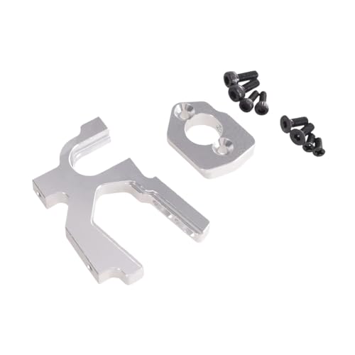 Luwecf RC -Ersatzteile für Motorhalterung geeignet für Spielzeugautos 1/14 144001 und 144010, Silber Luwecf RC -Ersatzteile für Motorhalterung geeignet für Spielzeugautos 1/14 144001 und 144010, Silber von Luwecf