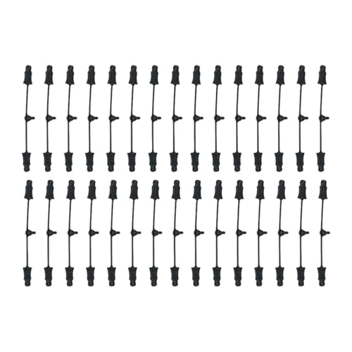 Luwecf RC Gummihalter Zuglaschen, Karosserie Clip Halter, Ersatz, Dienstprogramm, Einfach zu Installierende Parallele Gummistreifen, RC Autozubehör, 30 Stück Luwecf RC Gummihalter Zuglaschen, Karosserie Clip Halter, Ersatz, Dienstprogramm, Einfach zu Installierende Parallele Gummistreifen, RC Autozubehör, 30 Stück von Luwecf