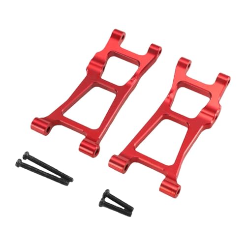 Luwecf Rc Car Untere Querlenker Aus Metall für 1/14 Modellfahrzeuge Ersatzteil mit Langlebiger Konstruktion für Geländefahrten Und Renneinsätze, Rot Luwecf Rc Car Untere Querlenker Aus Metall für 1/14 Modellfahrzeuge Ersatzteil mit Langlebiger Konstruktion für Geländefahrten Und Renneinsätze, Rot von Luwecf