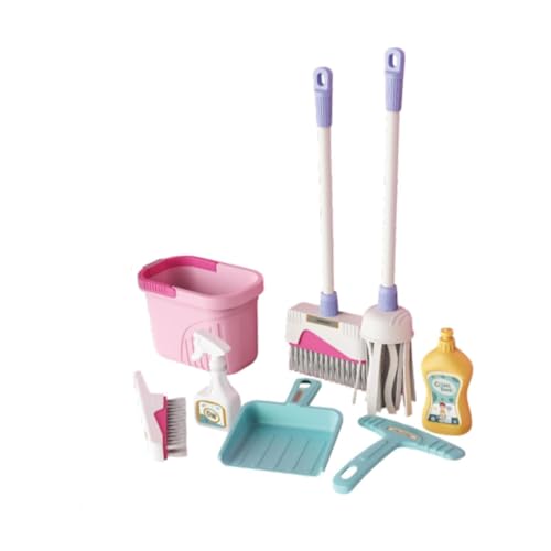 Luwecf Reinigungsspielzeug für Kinder, Kehrspielzeug für Kinder, Frühpädagogisches Kleinkinder Und Reinigungsset, Hausarbeits Reinigungsspielzeug für, Rosa Eimer Luwecf Reinigungsspielzeug für Kinder, Kehrspielzeug für Kinder, Frühpädagogisches Kleinkinder Und Reinigungsset, Hausarbeits Reinigungsspielzeug für, Rosa Eimer von Luwecf