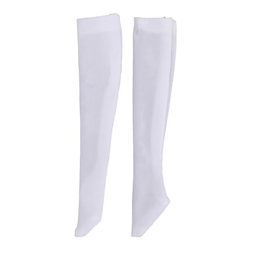 Luwecf Schlauchsocken Im Maßstab 1/6, Lässiger Schlauchstrumpf, Stilvolle Mini Sportsocken, Puppen Anziehsachen für 12 Zoll Actionfiguren Weiblicher Puppen, Weiß hoch Luwecf Schlauchsocken Im Maßstab 1/6, Lässiger Schlauchstrumpf, Stilvolle Mini Sportsocken, Puppen Anziehsachen für 12 Zoll Actionfiguren Weiblicher Puppen, Weiß hoch von Luwecf