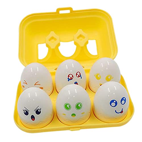 Luwecf Set von 6 passenden Eiern - Spielzeug für kreative Bastelarbeiten von Luwecf
