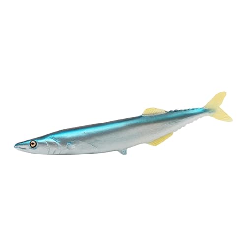 Luwecf Simulierte Meerestierfiguren, Fischfigur, Modellspielzeug, Cupcake Topper für Lernspielzeug Sammlung, Partygeschenke, Spielzeug, Saury Luwecf Simulierte Meerestierfiguren, Fischfigur, Modellspielzeug, Cupcake Topper für Lernspielzeug Sammlung, Partygeschenke, Spielzeug, Saury von Luwecf