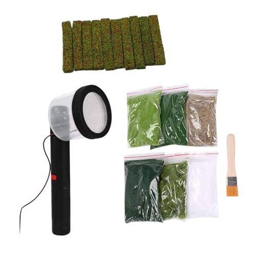 Luwecf Statischer Grasapplikator mit Bürste, Graspflanzmaschine, Beflockungsmaschine von Luwecf