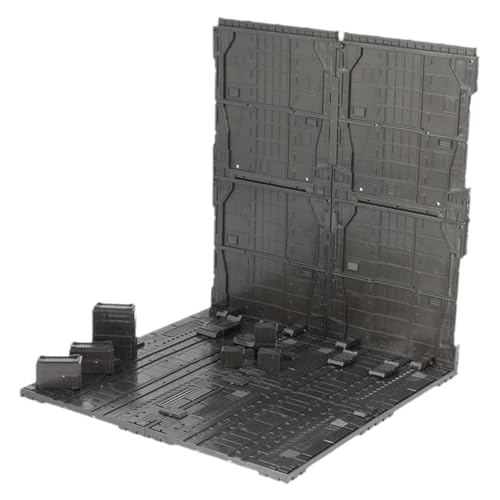 Luwecf Steckbasis für Aktionsfiguren Und Diorama Basis Als Modellbausatz Und Lagerregal mit Einfacher Steckmontage Aus Robustem Pp Material für Sammler Und, Style I von Luwecf