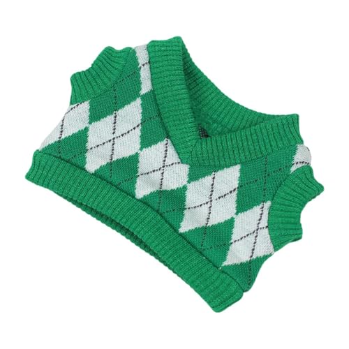 Luwecf Stylische Bekleidung für Plüschfiguren, Strickware für Kuscheltiere, Grünes Gitter Luwecf Stylische Bekleidung für Plüschfiguren, Strickware für Kuscheltiere, Grünes Gitter von Luwecf