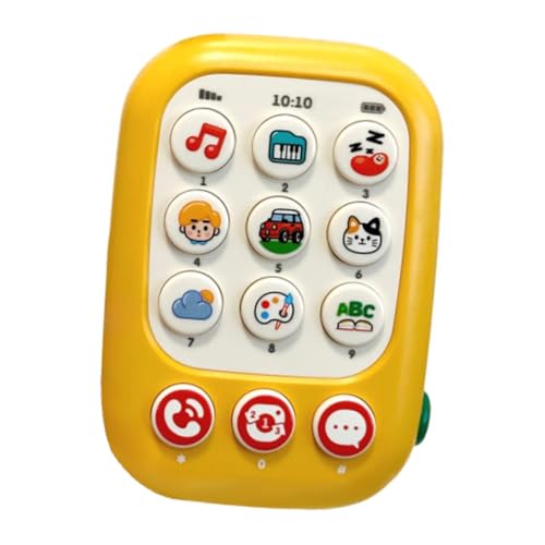 Luwecf Telefon Spielzeug Kinder Mobiltelefon Spielzeugmusik Sound Telefon Simulation Kamera für Kleinkinder von Luwecf